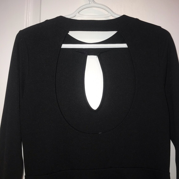 black mini dress - Picture 3 of 3